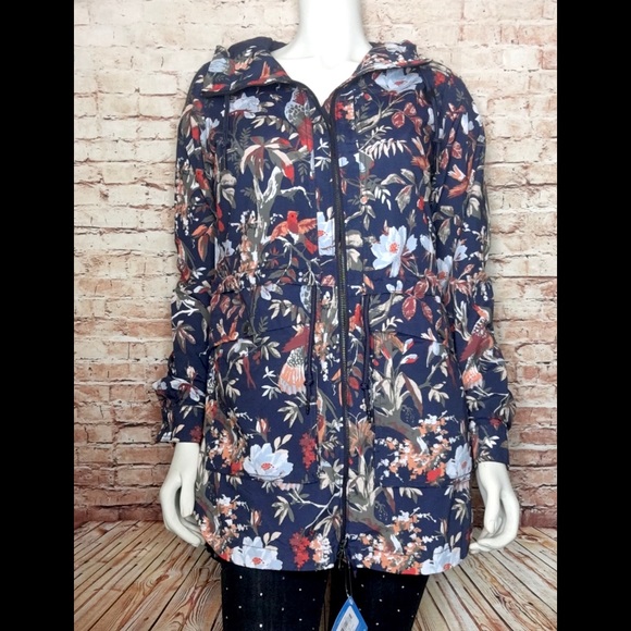 HP 🎉 Columbia | West Bluff Printed Anorak Hooded Jacket - Picture 4 of 6